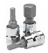 6.3MM系列公制六角旋具套筒4mm；86-721-1-22