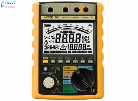 絕緣電阻測試儀VICTOR3125