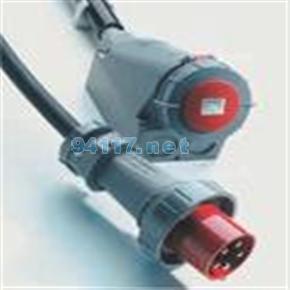 5608曼奈柯斯IP67帶開關(guān)和機械聯(lián)鎖插座400V 32A 5P，帶開關(guān)