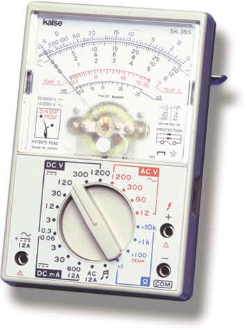 指針式模擬萬用表SK-352日本凱世Kaise 指針式模擬萬用表SK-352